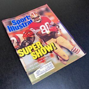 Jerry Rice Sports Illustrated January 30, 1989